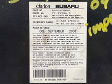 Load image into Gallery viewer, Radio Subaru Impreza 2008 08 2009 09 2010 10 2011 11 Am Fm 6CD - NW519648