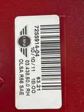 Load image into Gallery viewer, TAIL LIGHT LAMP ASSEMBLY Mini Cooper 11 12 13 14 Right - NW521586