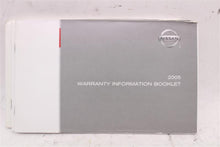 Load image into Gallery viewer, OWNERS MANUAL Nissan Murano 2005 05 - 1017696