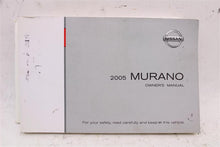 Load image into Gallery viewer, OWNERS MANUAL Nissan Murano 2005 05 - 1017696