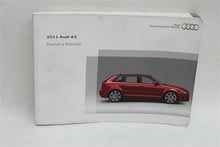 Load image into Gallery viewer, OWNERS MANUAL Audi A3 2011 11 - 1030799
