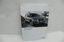 Load image into Gallery viewer, OWNERS MANUAL Audi Q5 2011 11 - 1031907