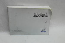 Load image into Gallery viewer, OWNERS MANUAL Hyundai Elantra 2014 14 - 1057418