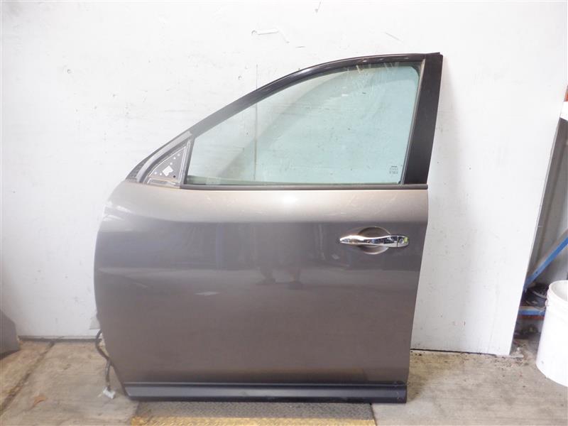 HECASA Front Right Lower Door Molding For 2013-2015 Nissan Pathfinder - Passenger Side, Black Primed