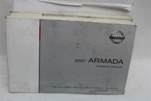 Load image into Gallery viewer, OWNERS MANUAL Nissan Armada 2007 07 - 1094259