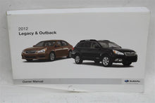 Load image into Gallery viewer, OWNERS MANUAL Subaru Legacy 2012 12 - 1098268