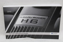 Load image into Gallery viewer, OWNERS MANUAL Subaru Legacy 2012 12 - 1098268