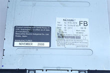Load image into Gallery viewer, RADIO Nissan Rogue 2009 09 AM FM 6CD - 1112135