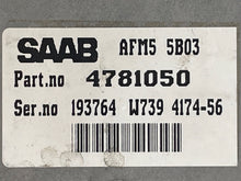 Load image into Gallery viewer, ECU ECM COMPUTER SAAB 900 1996 97 98 4 CYL TURBO AUTO - NW62201