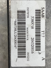 Load image into Gallery viewer, ECU ECM COMPUTER Saab 9-3 2002 02 2003 03 B205R - NW62089