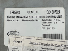 Load image into Gallery viewer, ECU ECM COMPUTER Range Rover 1997 97 - NW62026