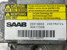 Load image into Gallery viewer, AIR BAG COMPUTER SAAB 9-3 1999 99 00 01 02 03 - NW37226