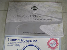 Load image into Gallery viewer, OWNERS MANUAL Nissan Altima 2001 01 - 328863