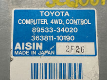 Load image into Gallery viewer, Transfer case computer Sequoia 2001 01 2002 02 - NW38438