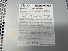 Load image into Gallery viewer, RADIO Subaru Impreza 2007 07 - NW139737