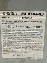 Load image into Gallery viewer, RADIO Subaru Forester 2007 07 2008 08 - NW139693