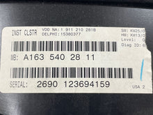 Load image into Gallery viewer, SPEEDOMETER CLUSTER Mercedes ML320 ML430 2001 01 - NW161296