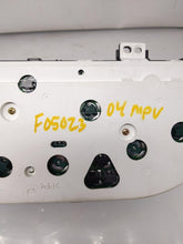 Load image into Gallery viewer, Speedometer Cluster Mazda MPV 2004 04 2005 05 2006 06 - NW160954