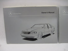 Load image into Gallery viewer, OWNERS MANUAL Mercedes S500SEL 1998 98 - 519546