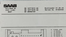 Load image into Gallery viewer, INFO-GPS SCREEN Saab 9-3 2005 05 2006 06 2007 07 - NW105828