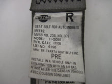 Load image into Gallery viewer, Seat Belt Nissan Maxima 2005 05 2006 06 2007 07 2008 08 Passenger - 716041