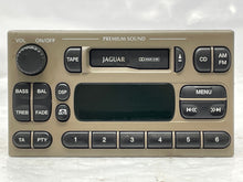 Load image into Gallery viewer, RADIO JAGUAR S TYPE 2000 00 01 02 03 AM FM CASSETTE - NW137805