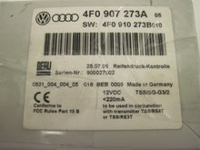 Load image into Gallery viewer, TIRE PRESSURE MONITOR COMPUTER Audi A6 S6 2005 05 06 07 08 09 10 11 - 781635