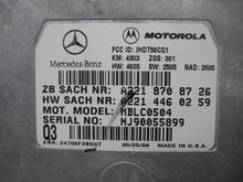 Load image into Gallery viewer, Communication Computer Mercedes C230 R320 SLK280 S550 2006 06 07 08 - 842218