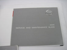 Load image into Gallery viewer, OWNERS MANUAL Nissan Maxima 2005 05 - 844525
