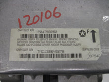 Load image into Gallery viewer, AIR BAG CONTROL MODULE COMPUTER Concorde LHS New Yorker Intrepid 94-97 - 845436