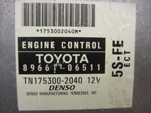 Load image into Gallery viewer, ECU ECM COMPUTER TOYOTA CAMRY 1998 98 AUTO 4 CYL - 856427