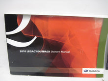 Load image into Gallery viewer, OWNERS MANUAL Subaru Legacy 2010 10 - 861936