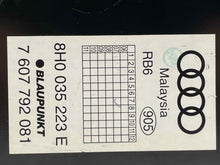 Load image into Gallery viewer, Amplifier Audi RS4 S4 A4 2006 06 2007 07 2008 08 Convertible - NW135882
