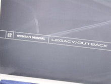 Load image into Gallery viewer, OWNERS MANUAL Subaru Legacy 2008 08 - 888645