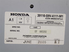 Load image into Gallery viewer, RADIO Honda Pilot 2005 05 - 923114