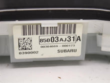 Load image into Gallery viewer, SPEEDOMETER CLUSTER Subaru Legacy 2011 11 Auto - 932222