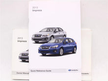 Load image into Gallery viewer, OWNERS MANUAL Subaru Impreza 2013 13 - 953683