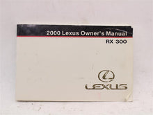Load image into Gallery viewer, OWNERS MANUAL Lexus RX300 2000 00 - 974589