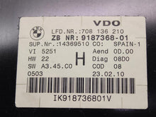 Load image into Gallery viewer, SPEEDOMETER CLUSTER BMW 328i 335i 2007 07 2008 08 2009 09 2010 10 11 - 982742