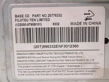 Load image into Gallery viewer, RADIO Buick Lucerne 2007 07 - 986573