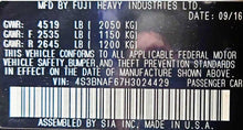 Load image into Gallery viewer, AC A/C AIR CONDITIONING COMPRESSOR Subaru Legacy 17 18 19 - CTL314555