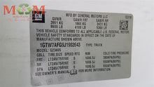 Load image into Gallery viewer, Alternator SAVANA 2500 VAN 2018 - MM2107664