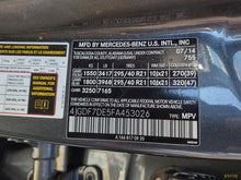 Load image into Gallery viewer, Transmission MERCEDES GL-CLASS 2015 - MM2684936