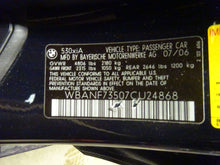 Load image into Gallery viewer, Fog Light BMW 545i 645i 530i 525i 2004 04 2005 05 06 07 08 09 10 11 Left - NW82225