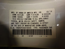 Load image into Gallery viewer, FOG LAMP LIGHT Honda Accord 2014 14 2015 15 Left - NW276317