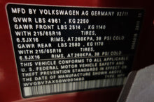 Load image into Gallery viewer, WHEEL RIM Tiguan 09-11 16x6-1/2 ALLOY - NW201720