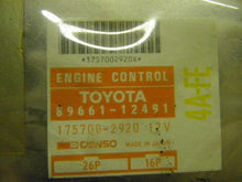 Load image into Gallery viewer, ECU ECM COMPUTER TOYOTA COROLLA 1991 91 1992 92 FED - MRK31781