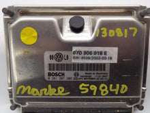 Load image into Gallery viewer, ECU ECM COMPUTER VW Passat 2002 02 2003 03 - MRK117558