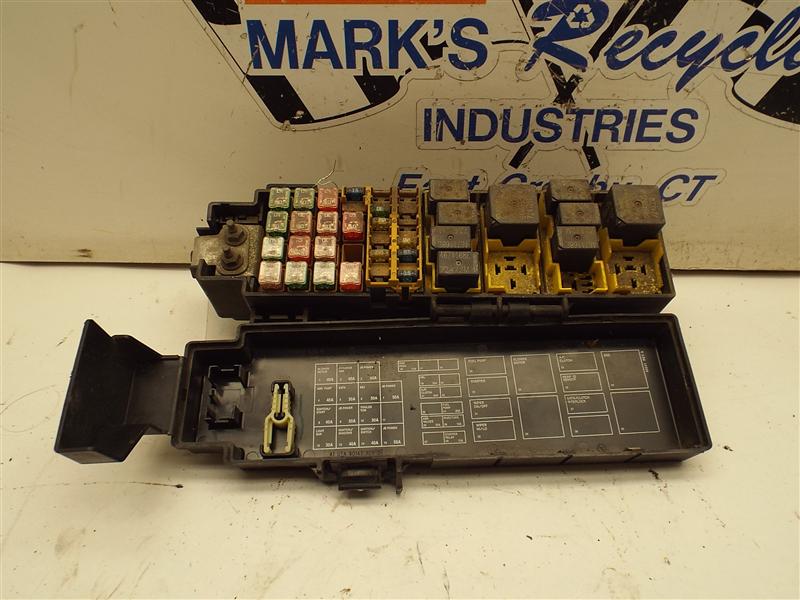 Fuse Box Jeep Liberty 2002