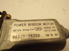 Load image into Gallery viewer, POWER WINDOW MOTOR Santa Fe 2001 01 2002 02 03 04 05 06 Rear Right - MRK171155